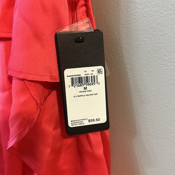 NWT Guess Pink Halter Top - Picture 4 of 5